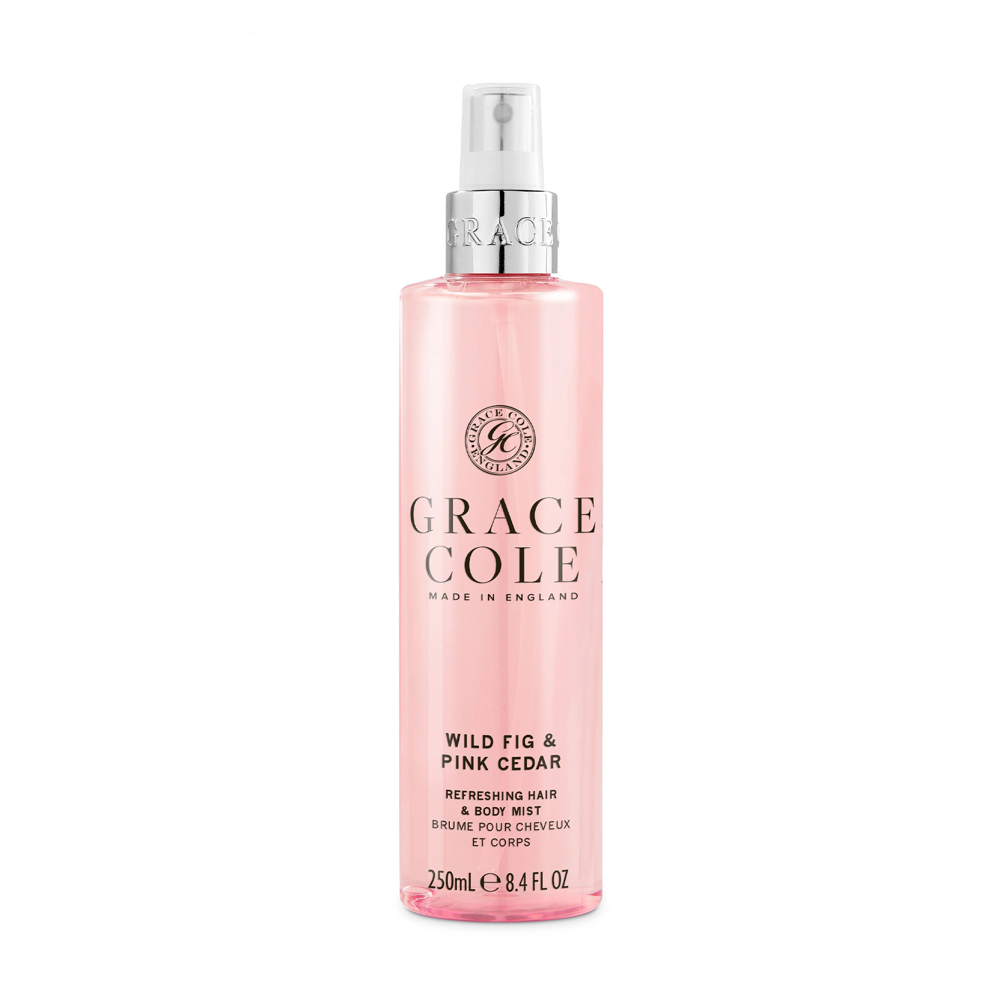 Міст для тіла та волосся Grace Cole Hair &amp; Body Mist Wild Fig &amp; Pink Cedar, 250 мл