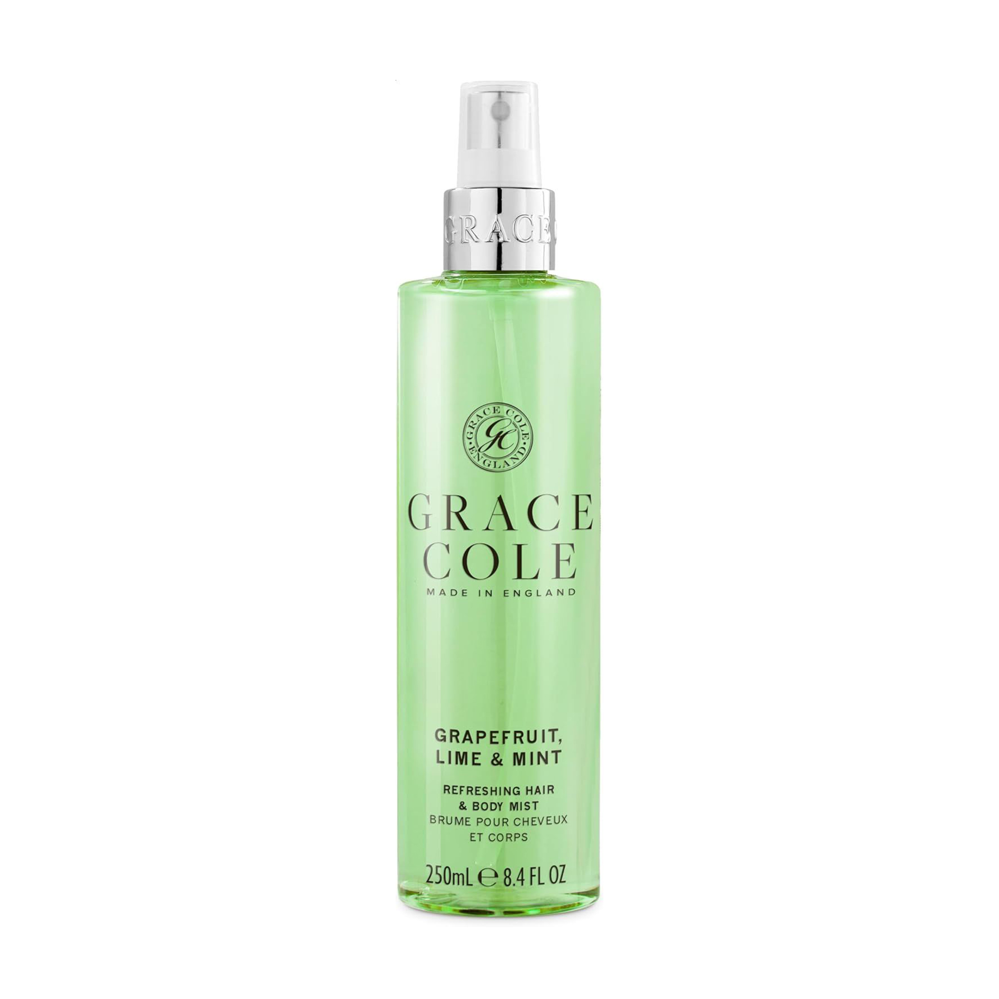 Міст для тіла та волосся Grace Cole Hair &amp; Body Mist Grapefruit, Lime &amp; Mint, 250 мл